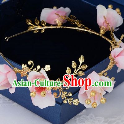 Traditional Jewelry Accessories, Princess Wedding Hair Accessories, Bride Wedding Hair Accessories, Baroco Style Flowers Headwear for Women