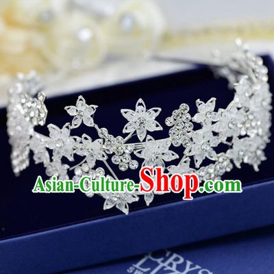 Traditional Jewelry Accessories, Palace Princess Bride Royal Crown, Engagement Royal Crown, Wedding Hair Accessories, Baroco Style Crystal Headwear for Women