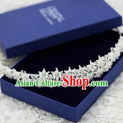 Traditional Jewelry Accessories, Palace Princess Bride Royal Crown, Engagement Royal Crown, Wedding Hair Accessories, Baroco Style Crystal Headwear for Women