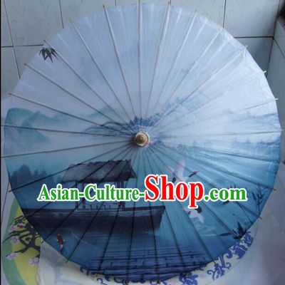 Chinese Classic Handmade Oiled Paper Umbrella