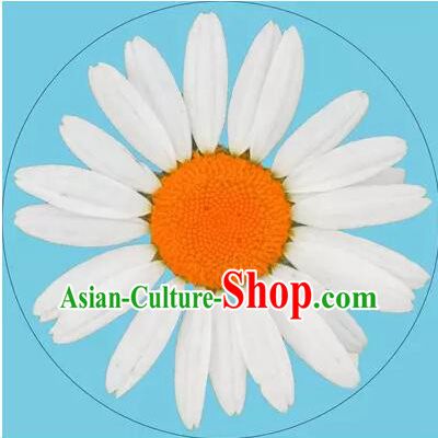 Chinese Classic Handmade Oiled Paper Umbrella Dancing Parasol Sunshade Chrysanthemum