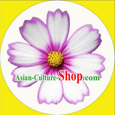 Chinese Classic Handmade Oiled Paper Umbrella Parasol Sunshade Chrysanthemum