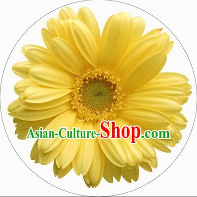 Chinese Classic Umbrella Handmade Oiled Paper Parasol Sunshade Chrysanthemum