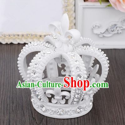 Traditional Jewelry Accessories, Palace Princess Bride Royal Crown, Imperial Retro Royal Crown, Wedding Hair Accessories, Baroco Style Headwear for Women