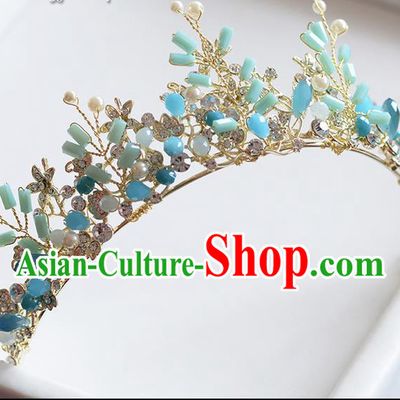 Traditional Jewelry Accessories, Palace Princess Bride Royal Crown, Imperial Royal Crown, Wedding Hair Accessories, Baroco Style Crystal Headwear for Women