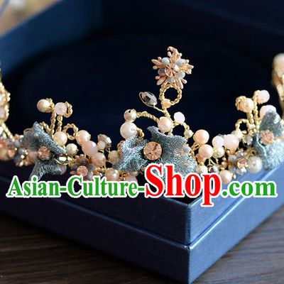 Traditional Jewelry Accessories, Palace Princess Bride Royal Crown, Imperial Royal Crown, Wedding Hair Accessories, Baroco Style Headwear for Women