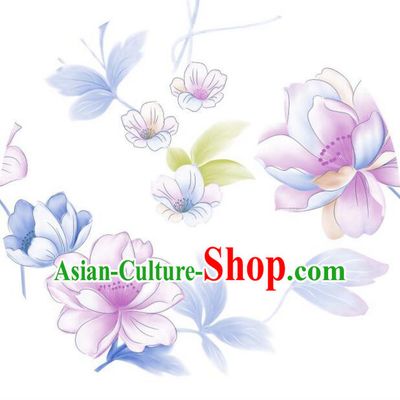 Chinese Classic Umbrella Handmade Oiled Paper Parasol Sunshade Orchid