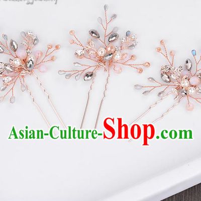 Traditional Jewelry Accessories, Princess Hair Accessories, Bride Wedding Hair Accessories, Headwear, Baroco Style Crystal Hair Claw for Women