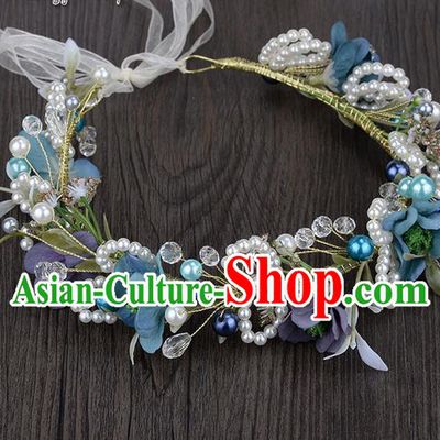 Traditional Jewelry Accessories, Princess Hair Accessories, Bride Wedding Hair Accessories, Headwear, Baroco Style Flowers Hair Claw for Women