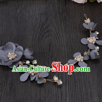 Traditional Jewelry Accessories, Princess Hair Accessories, Bride Wedding Hair Accessories, Headwear, Baroco Style Flowers Hair Claw for Women