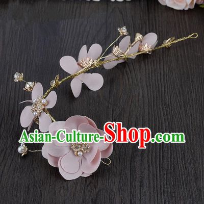 Traditional Jewelry Accessories, Princess Hair Accessories, Bride Wedding Hair Accessories, Headwear, Baroco Style Flowers Hair Claw for Women