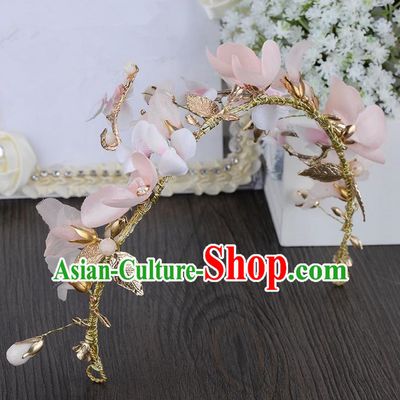 Traditional Jewelry Accessories, Princess Hair Accessories, Bride Wedding Hair Accessories, Headwear, Baroco Style Flowers Hair Claw for Women