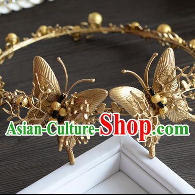 Traditional Jewelry Accessories, Princess Hair Accessories, Bride Wedding Hair Accessories, Headwear, Baroco Style Hair Claw for Women
