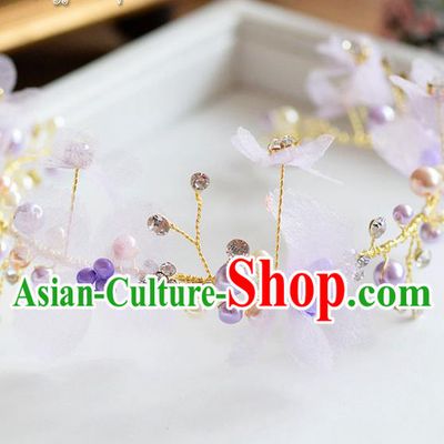 Traditional Jewelry Accessories, Princess Hair Accessories, Bride Wedding Hair Accessories, Headwear, Baroco Style Pearl Hair Claw for Women