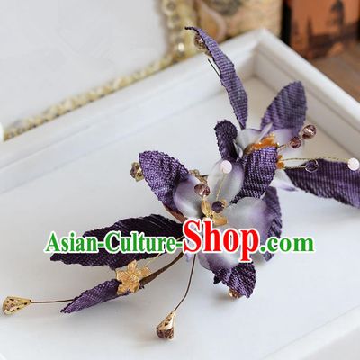 Traditional Jewelry Accessories, Princess Hair Accessories, Bride Wedding Hair Accessories, Headwear, Baroco Style Hair Claw for Women