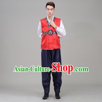 Korean Traditional Formal Dress Men Clothes Traditional Korean Traditional Costumes Wedding Dress Full Dress Formal Attire Ceremonial Dress Court