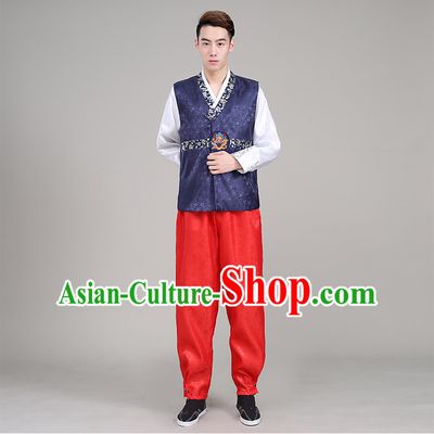 Korean Traditional Men Formal Dress Men Clothes Traditional Korean Traditional Costumes Wedding Dress Full Dress Formal Attire Ceremonial Dress Court