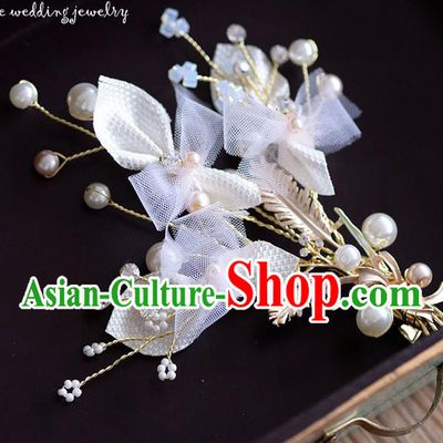 Traditional Jewelry Accessories, Princess Wedding Hair Accessories, Bride Wedding Hair Accessories, Headwear, Baroco Style Handmade Pearl Hair Claw for Women