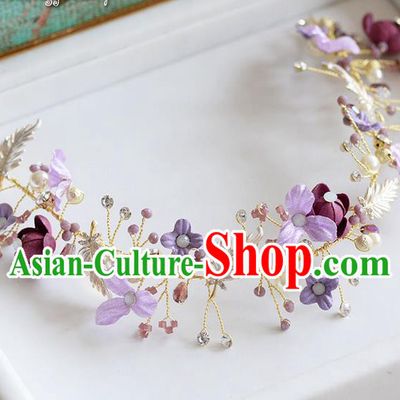 Traditional Jewelry Accessories, Princess Wedding Hair Accessories, Bride Wedding Hair Accessories, Headwear, Baroco Style Handmade Flowers Hair Claw for Women