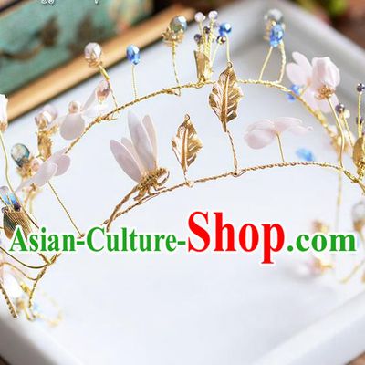Traditional Jewelry Accessories, Princess Wedding Hair Accessories, Bride Wedding Hair Accessories, Headwear, Baroco Style Handmade Crystal Flowers Hair Claw for Women