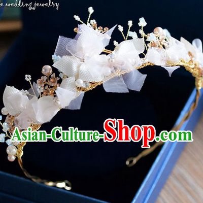 Traditional Jewelry Accessories, Princess Wedding Hair Accessories, Bride Wedding Hair Accessories, Headwear, Baroco Style Handmade Crystal Pearl Hair Claw for Women