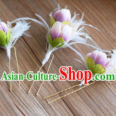 Traditional Jewelry Accessories, Princess Wedding Hair Accessories, Bride Wedding Hair Accessories, Headwear, Baroco Style Handmade Flowers Hair Claw for Women