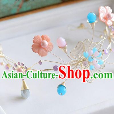 Traditional Jewelry Accessories, Princess Wedding Hair Accessories, Bride Wedding Hair Accessories, Headwear, Baroco Style Handmade Crystal Flowers Hair Claw for Women