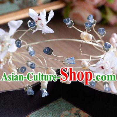 Traditional Jewelry Accessories, Princess Wedding Hair Accessories, Bride Wedding Hair Accessories, Headwear, Baroco Style Handmade Crystal Hair Claw for Women