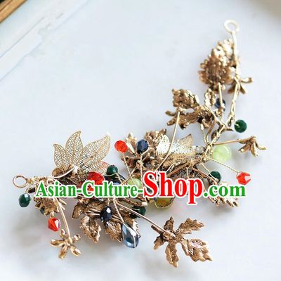 Traditional Jewelry Accessories, Princess Wedding Hair Accessories, Bride Wedding Hair Accessories, Headwear, Baroco Style Handmade Crystal Hair Claw for Women