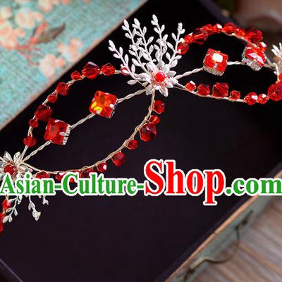 Traditional Jewelry Accessories, Princess Wedding Hair Accessories, Bride Wedding Hair Accessories, Headwear, Baroco Style Handmade Crystal Hair Claw for Women
