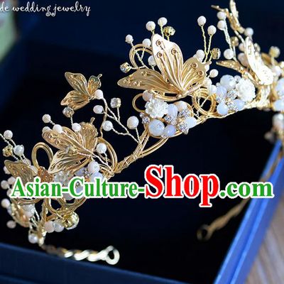 Traditional Jewelry Accessories, Palace Queen Bride Royal Crown, Engagement Royal Crown, Wedding Hair Accessories, Baroco Style Crystal Headwear for Women