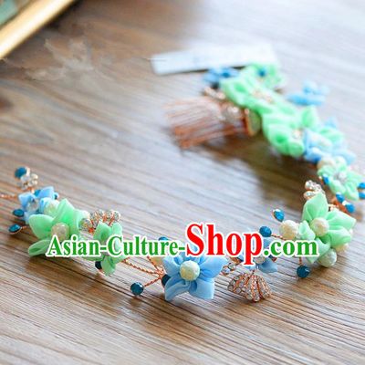 Traditional Jewelry Accessories, Princess Wedding Hair Accessories, Bride Wedding Hair Accessories, Headband, Baroco Style Handmade Crystal Hair Claw for Women