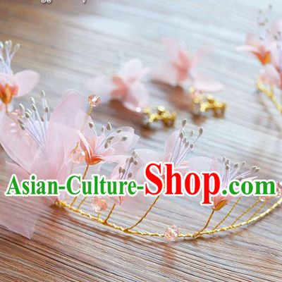 Traditional Jewelry Accessories, Princess Wedding Hair Accessories, Bride Wedding Hair Accessories, Headband, Baroco Style Handmade Flowers Hair Claw for Women