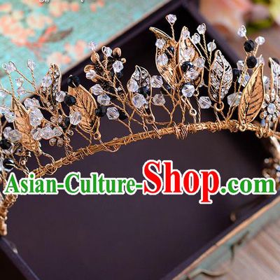 Traditional Jewelry Accessories, Palace Princess Bride Royal Crown, Engagement Royal Crown, Wedding Hair Accessories, Baroco Style Crystal Headwear for Women