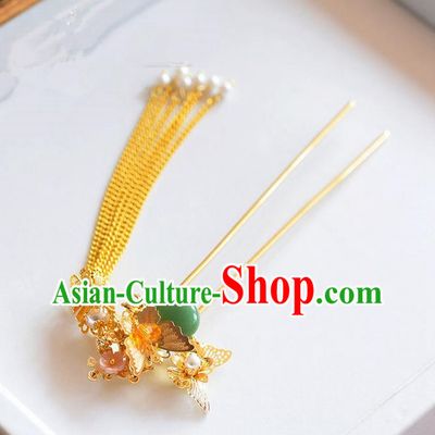 Chinese Ancient Style Hair Jewelry Accessories, Hairpins, Hanfu Xiuhe Suits Wedding Bride Headwear, Headdress, Imperial Empress Handmade Hair Fascinator for Women