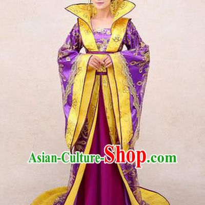 Ancient Chinese Palace Empress Costumes Complete Set, Tang Dynasty Ancient Palace Dance Clothing, Cosplay Fairy Imperial Consort Dress Suits For Women