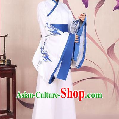 Ancient Chinese Palace Empress Costumes Complete Set, Han Dynasty Ancient Palace Princess Dance Clothing, Hanfu Curving Front Robe, Cosplay Fairy Imperial Consort Dress Suits For Women