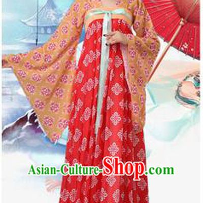 Ancient Chinese Palace Empress Costumes Complete Set, Tang Dynasty Ancient Palace Clothing, Cosplay Imperial Fairy Princess Dress Suits For Women