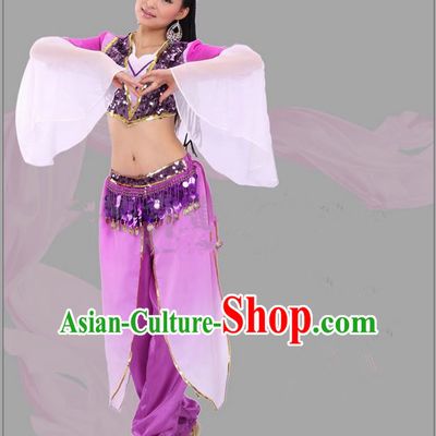 Traditional Indian Dancing Costume, Folk Dance Ethnic Costume, Chinese Xinjiang Nationality Dancing Costumes, Belly Dance Cloth for Women