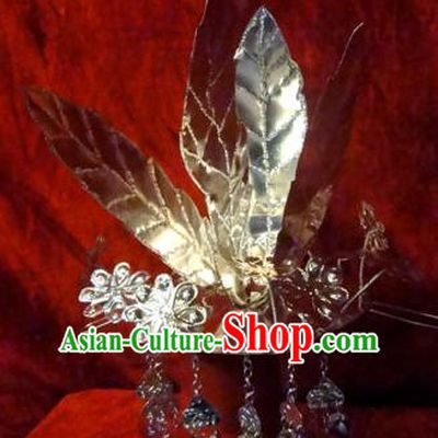 Traditional Chinese Miao Nationality Phoenix Silver Headwear, Hmong Female Folk Wedding Hat, Ethnic Accessories Crown, Chinese Minority Nationality Jewelry Accessories Hairpins for Women