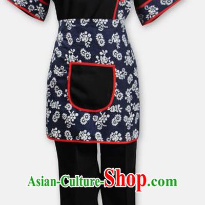 Traditional Chinese Miao Nationality Dancing Costume, Hmong Female Folk Dance Ethnic Dress Set, Chinese Minority Tujia Nationality Embroidery Costume for Women