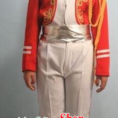 Traditional Modern Military Costume, Children Opening Flag Raiser Ceremony Costume, Modern Military Band Clothing for Students