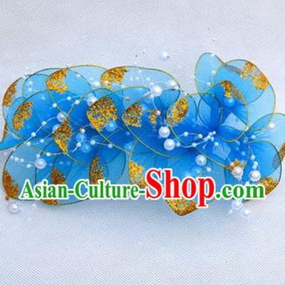 Traditional Asian Thai Jewelry Hair Accessories, Traditional Thai Headwear Plumeria Flowers Hairpins for Women