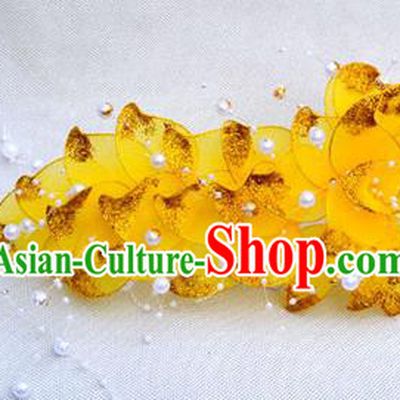 Traditional Asian Thai Jewelry Hair Accessories, Traditional Thai Headwear Plumeria Flowers Hairpins for Women