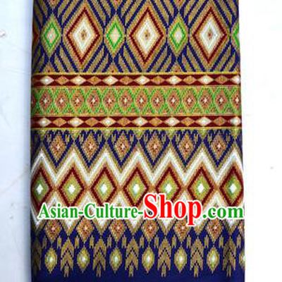 Traditional Asian Thai Sarees and Dress Gilded Material, Thai Gilded Clothes and Fabrics for Women