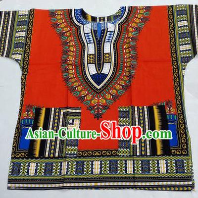 Traditional Asian Thai Palace Men Costume Color T-shirt, Thai Cotton Colorful Dress Shirt for Men