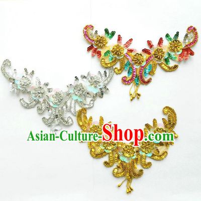 Traditional Chinese Yangge Hair Accessories, Fan Dancing Headwear, Folk Dance Yangko Headdress, Stage Accessories Minimum Purchase 10
