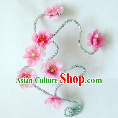 Traditional Chinese Yangge Hair Accessories, Fan Dancing Headwear, Folk Dance Yangko Headdress, China National Minority Peacock Dancing Stage Accessories
