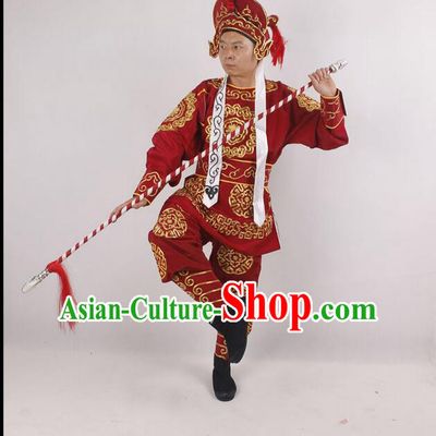 Beijing Opera Drama Supplies Costumes Player Male Soldiers Clothing Men Clothing