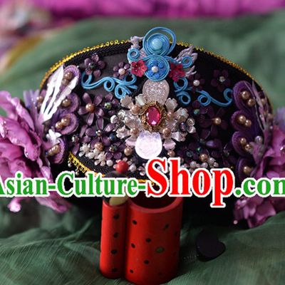 Chinese Ancient Style Hair Jewelry Accessories, Hairpins, Headwear, Headdress, Hair Fascinators, Qing Dynasty Imperial Empress Zhenhuan Handmade Phoenix Hair Accessories for Women
